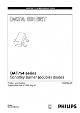 DataSheet BAT754S pdf